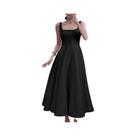 Vestido Longo Vintage Sem Mangas Para Mulheres ZANZEA, Vestido De Festa De Verão Com Cintura A-line