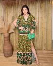 Vestido longo viscolinho TAM M Vestido longo viscolinho TAM M