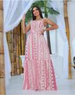 Vestido longo viscolinho TAM M Vestido longo viscolinho TAM M