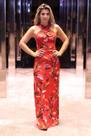 Vestido Longo Viscolycra Estampado Multi Uso