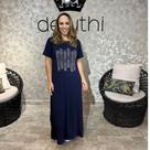 Vestido Longo Yeshua Strass