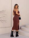 Vestido longuete mula manca malha tricô cod2071 Vestido longuete mula manca malha tricô cod2071