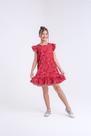 Vestido Luna Florsinhas Vermelho