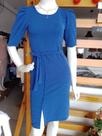 Vestido lurex azul