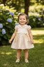 Vestido Luxo Aniversário Bebê Bordado Papilloo