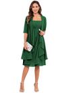 Vestido Mãe da Noiva Homiily verde esmeralda tamanho 12