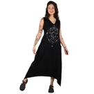 Vestido Mágico Gola V Longuete