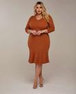 Vestido malha crepe veste 46