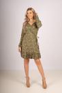 Vestido Malha Suede Flai Envelope Feminino L amour