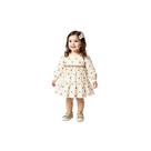 Vestido Manga Longa Bebe Menina Killy Vestido Manga Longa Bebe Menina Killy