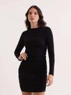 Vestido Manga Longa Com Franzido Revanche Vt.Fem.00054