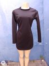 Vestido manga longa preto Vestido manga longa preto