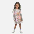 Vestido Manga Longa Verde Ursinho Fly Tech Infantil Menina Infanti 79241 Vestido Manga Longa Verde Ursinho Fly Tech Infantil Menina Infanti 79241
