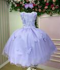Vestido Marie Jardim das Borboletas Lilás - Viviane