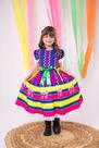 Vestido Marie Junino Luxo Arraiá da Farra