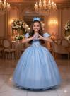 Vestido Marie Longo Heloisa Azul Bebe