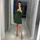 Vestido Marília - Verde Militar