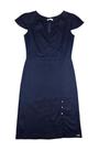 Vestido Marinho Capim Rosa - Elegante e Confortável Vestido Marinho Capim Rosa - Elegante e Confortável