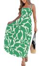 Vestido maxi CUPSHE Summer Spaghetti Strap Abstract Mint S Vestido maxi CUPSHE Summer Spaghetti Strap Abstract Mint S
