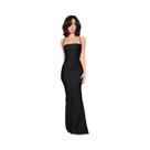 Vestido Maxi Elegante Sem Mangas Com Costas Abertas E Amarração Para Mulheres, Roupa Sexy Justa Para