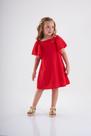Vestido mc em tecido laise vermelho (up baby) Vestido mc em tecido laise vermelho (up baby)