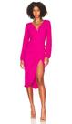 Vestido melinda feminino de manga longa - Tamanho M