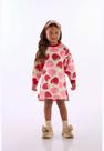 Vestido Menina Estampa Morangos Up Baby