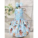 Vestido Menina Infantil Alça Regular Moana Baby