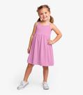 Vestido Menina Infantil de Alças Select Rosa
