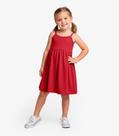 Vestido Menina Infantil de Alças Select Vermelho