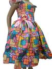 Vestido Menina Infantil Elegante Festa Junina Sertão RF02 Vestido Menina Infantil Elegante Festa Junina Sertão RF02