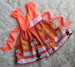Vestido Menina Infantil Simples Tematico Ansiedade