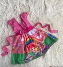 Vestido Menina Infantil Temático Simples Bebefinn Rosa