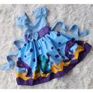 Vestido Menina Infantil Temático Simples Boo Monstro Sa RF02
