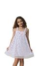 Vestido Menina Tule Borboletas Lausalê