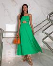 vestido mid de luxo