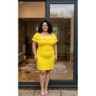 Vestido Mid Plus Size acompanha Cinto