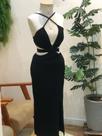 Vestido Midi Amarração Preto All is Love