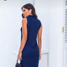 Vestido Midi Assimétrico
