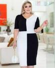 Vestido Midi Biocolor Moda Evangélica Feminina Vestido Midi Biocolor Moda Evangélica Feminina