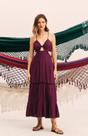 Vestido Mídi c/ Entremeio Vestido Mídi c/ Entremeio