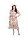 Vestido Midi Casual Lese Algodão Soltinho Moda Envangélica