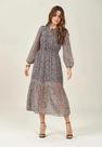 Vestido Midi Chiffon Doce Trama