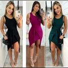 Vestido Midi Com Amarração Frontal