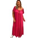 Vestido midi em viscolycra - Cris