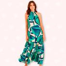 Vestido Midi Est Det. Franzido - Moda Casual Chic