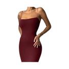 Vestido Midi Feminino Liso Branco E Preto Com Alças, Outono Inverno, Bodycon, Sexy, Streetwear,