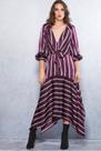 Vestido Midi Listras