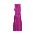 Vestido Midi Longo De Cetim Sem Mangas Para Mulheres, Sexy, Elegante, Para Festas De Verão 2026