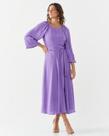 Vestido Midi Manga Aberta Violeta 38/oi22